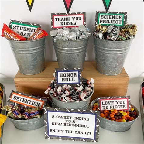 Graduation Party Bundle Candy Bar Table Sweet Success Etsy