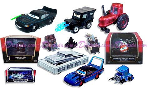 DIZDUDE.com | Complete Set of 10 Disney Pixar “Cars” as LucasFilms ...