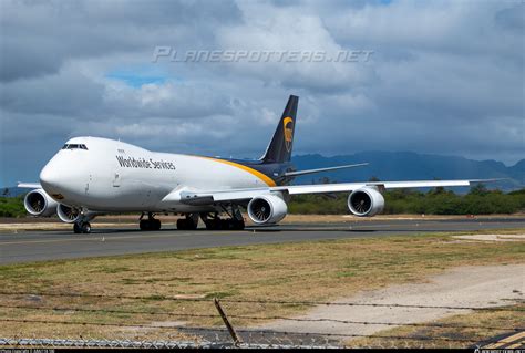 N624UP United Parcel Service UPS Boeing 747 8F Photo By ARAI118 100