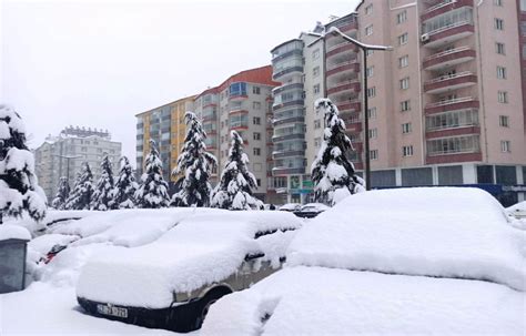 Konya da kar yağışı beklenen ilçeler açıklandı Bu tarihe dikkat