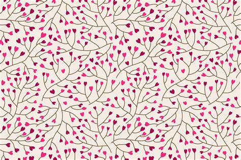 Set Of Romantic Seamless Patterns Seamless Patterns Pattern Romantic