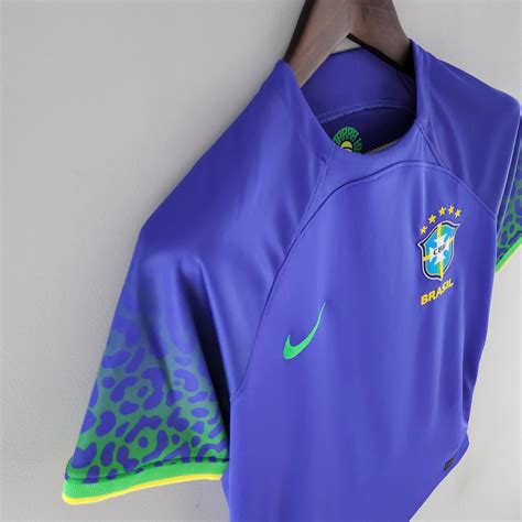 Camisa Seleção Brasileira Ii 2022 Torcedor Nike Masculina Azul Ubicaciondepersonascdmxgobmx