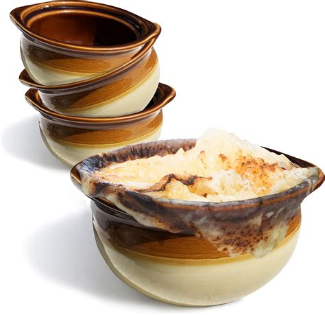 Amazon Stock Your Home Oz French Onion Soup Crock Pack Two