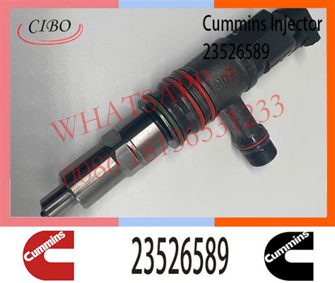 Common Rail Diesel Fuel Mtu 4000 Injector 23526589 Vto G163bd For Cummins