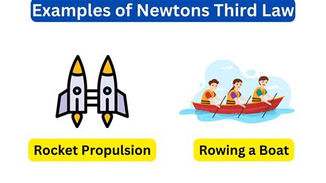 Examples Of Newtons Third Law