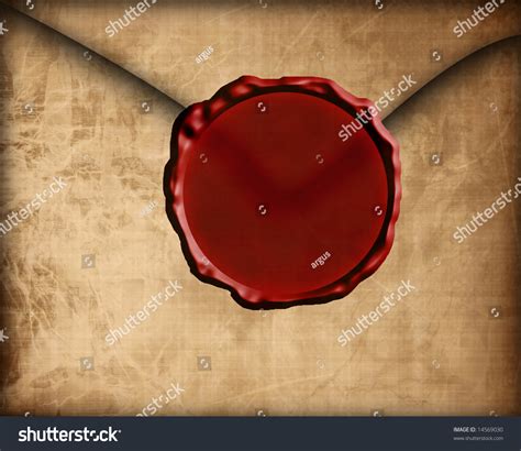 Old Paper Envelope With Wax Seal Stock Photo 14569030 Shutterstock