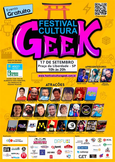 1º Festival Cultura Geek acontece na Liberdade Subprefeitura Sé