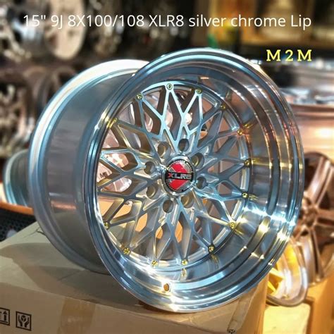 Inch X J Alloy Wheels Silver At Rs Piece Car Alloy