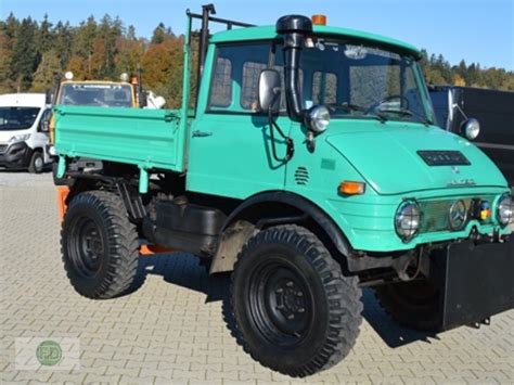 Mercedes Benz Unimog Agrar Mit Vielen Extras Wie Kraftheber Kipper