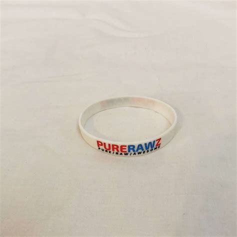 Rubber Logo Bracelets - PureRawz