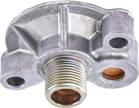 Canton Racing Products 22 570 Billet Aluminum Oil Bypass Eliminator For Small Block