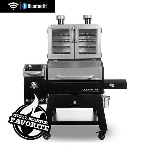 Pit Boss Lockhart Platinum Pellet/Smoker Combo Grill • Pit Boss Grills