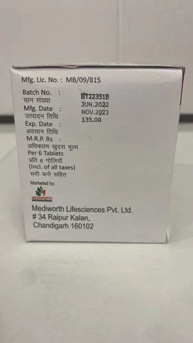 Moxiwor CV Amoxycillin Potassium Clavulanate Tablets IP 375 Mg At Rs