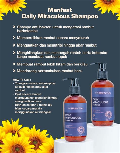 Torrential Daily Miraculous Shampoo W Torrentialbeauty Id