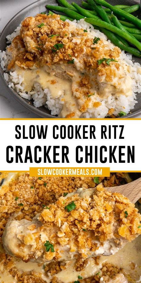 Slow Cooker Ritz Cracker Chicken Artofit