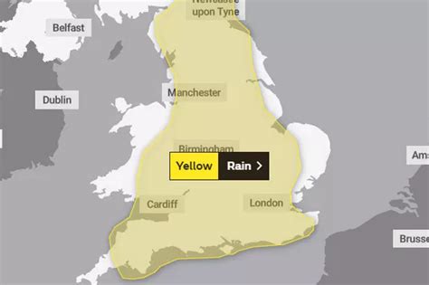 Hour by hour weather forecast for Birmingham today as Met Office issues ...