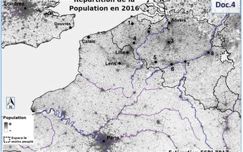 Situer Des Espaces Peu Ou Fortement Peuplés En Belgique Sciences Humaines