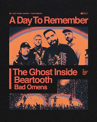 A Day To Remember Announce “just Some Shows” And “just Some More Shows” North American Dates To