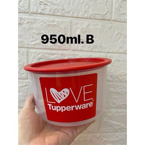 Tupperware One Touch Bowl 750ML 1 75L Lazada