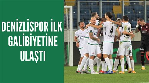 Gençlerbirliği ni deplasmanda 2 1 yenen Yukatel Denizlispor ligde bu