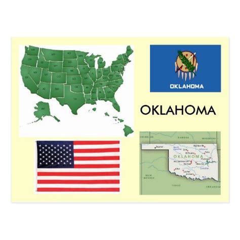 Oklahoma, USA Postcard | Zazzle