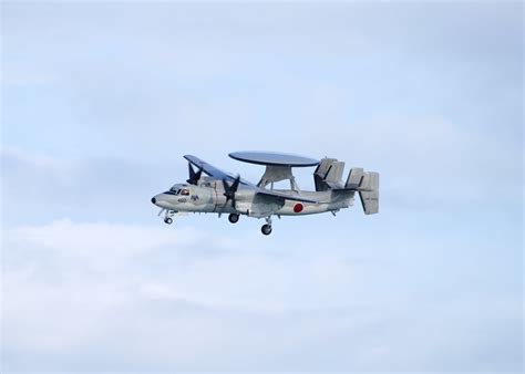 Grumman E 2C Hawkeye Japan Air Self Defense Force Wing Tommy Flickr