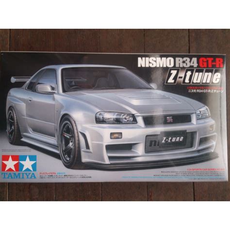 TAMIYA 51246 บอด NISMO R34 GT R Z TUNE ยงไมไดตดเจาะและทำส มโคม