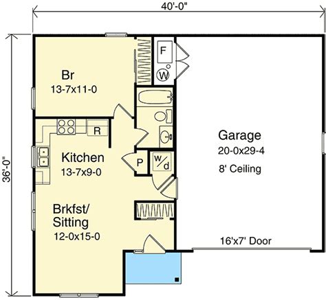 One Story Garage Apartment - 2225SL | Architectural Designs - House Plans