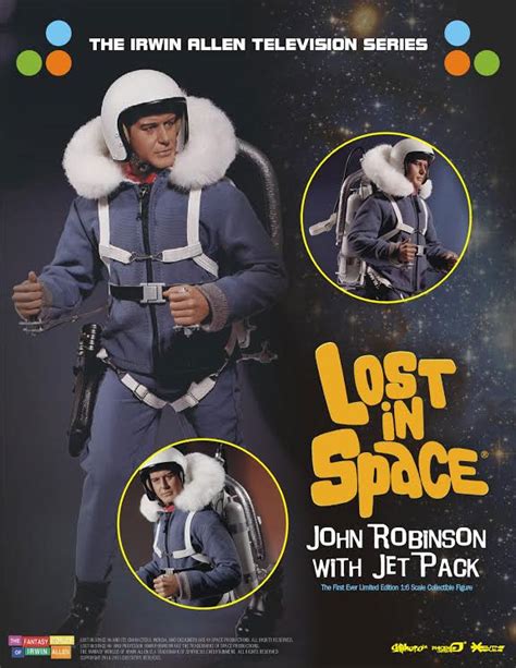 Lost In Space John Robinson With Jet Pack Guy Williams 16 Scale Figure