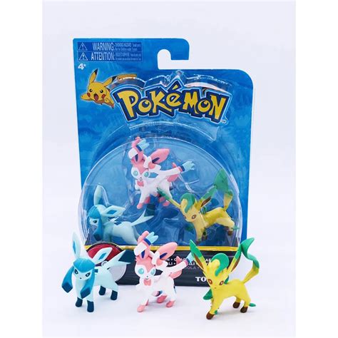 Takara Tomy Pokemon Eevee Evolution Figure Espeon Flareon Vaporeon