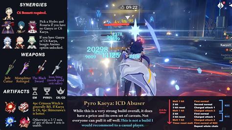 FINISHED IN-DEPTH KAEYA VIDEO GUIDE! (Link in comment) : r/Genshin_Impact