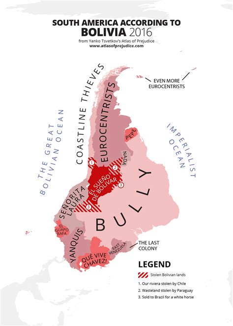 American Stereotypes Map