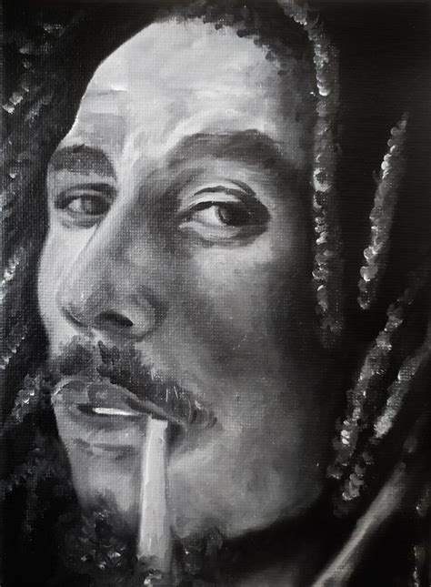 Bob Marley Oil Painting By Veronica Ciccarese Artfinder