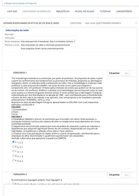 Estudos Disciplinares Ix Cinema E Educa O Question Rio Unidade I