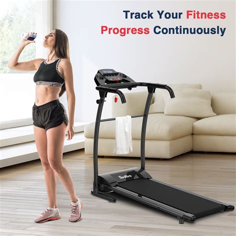 Redliro Folding Treadmills For Home Electric Walking Machine With Heart