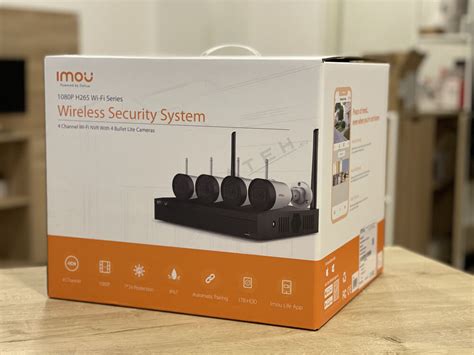 Imou Wifi Kit X Bullet Ip Camera Mp Mm Fixed Lens