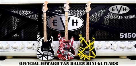 Announcing The Official Eddie Van Halen Mini Guitar Collection