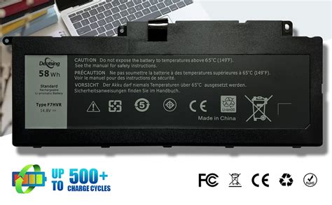 Amazon Dentsing F7HVR 58Wh Battery For DELL Inspiron 15 7537 14