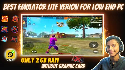 Ldplayer Lite Best Emulator For Free Fire Low End Pc Gb Ram Without