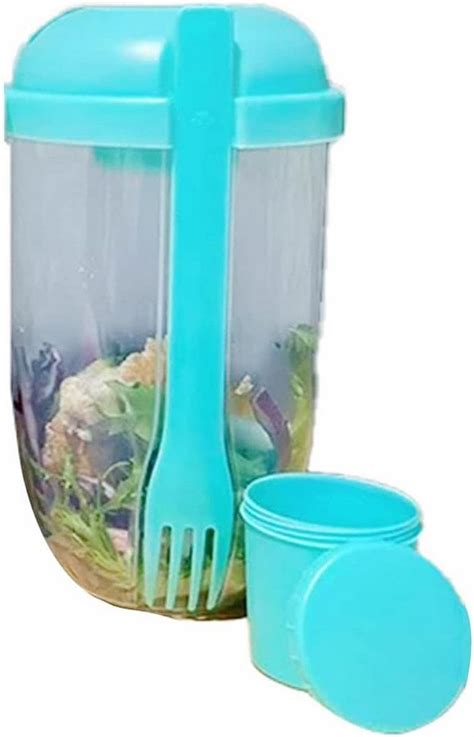 Keep Fit Salad Meal Shaker Cup Home And Kitchen