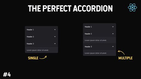 The Perfect Accordion React Tutorial YouTube