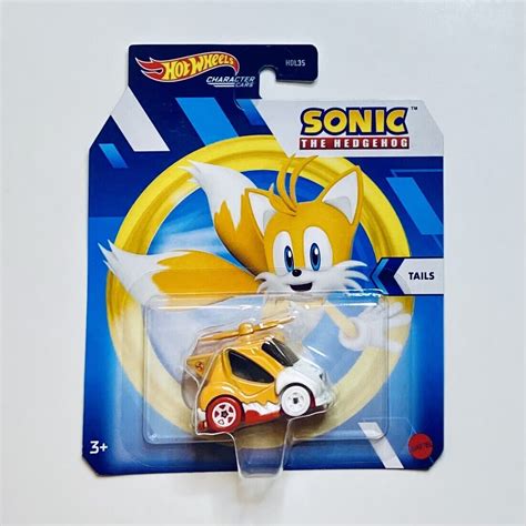 Mavin Tails Sonic The Hedgehog Character Cars Hot Wheels Sega Mattel