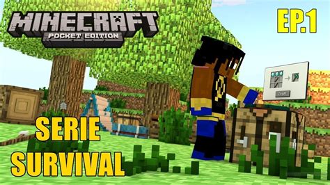 Minecraft PE Survival 01 Um Novo Começo YouTube