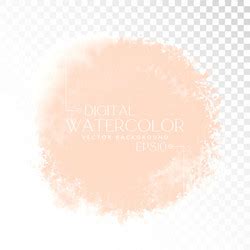 Watercolor Nude Splash Vector Images Over