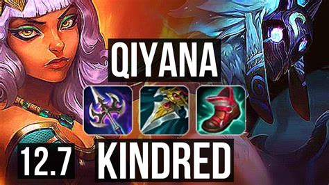 Qiyana Vs Kindred Jng Winrate Legendary Na