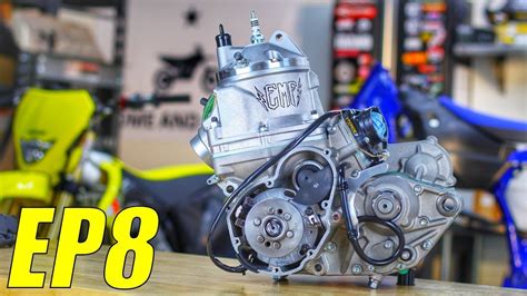 START TO FINISH YZ500 Engine Build BRC Racing YZM500 Steel Frame