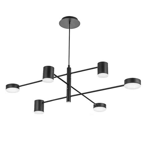 Lampa Sufitowa Wisz Ca Nowoczesna Loft Yrandol Black Czarna Toolight