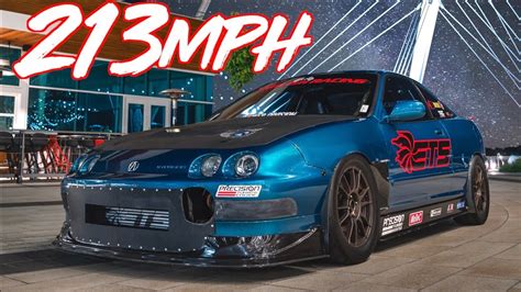 1200HP Integra Is The Worlds Fastest FWD Car In The Half Mile 2640 TV