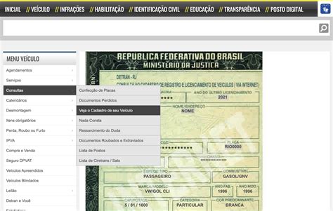 Detran Rj Consulta De Placa Multas E Outras D Vidas