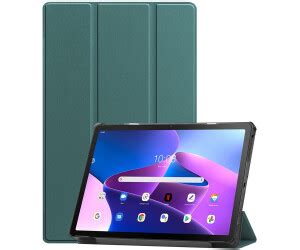 iMoshion Lenovo Tab M10 Plus 3rd gen Kunstleder Klapphülle Dunkelgrün